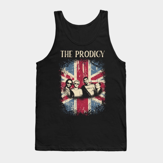 Vintage Distressed The Prodigy Tank Top by Yopi